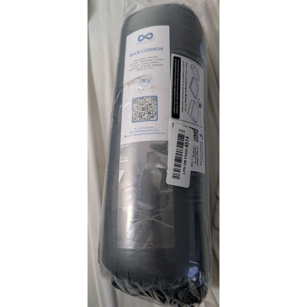 NEW SEALED Everlasting Comfort Memory Foam Seat Cushion Sciatica Tailbone Pain